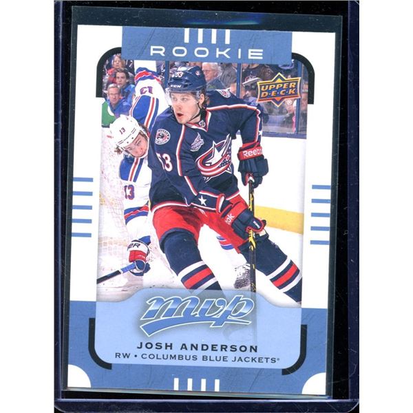 2015-16 Upper Deck MVP #183 Josh Anderson SP RC