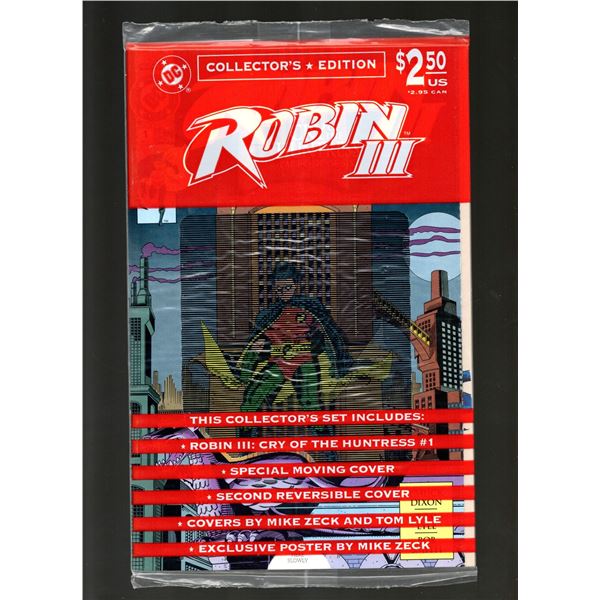 DC Robin III Cry Of The Huntress #1 Collectors Edition Sealed