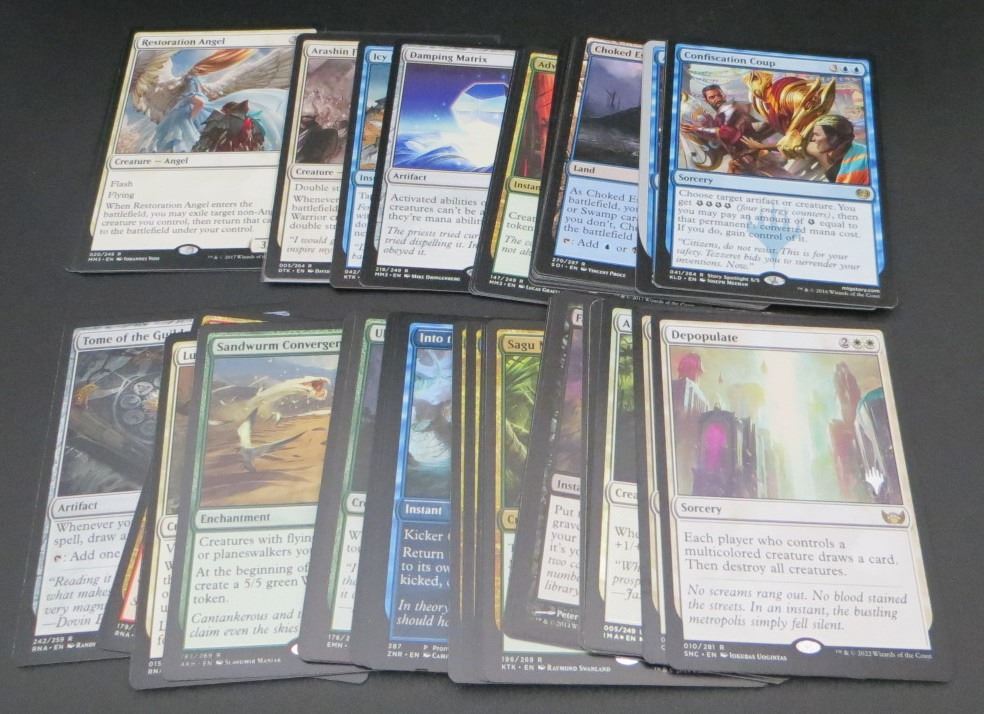 45+ MTG Rare Cards Various Sets & Colors