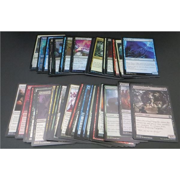 50 Foil MTG Cards includes Commons to Rares Various Sets & Colors