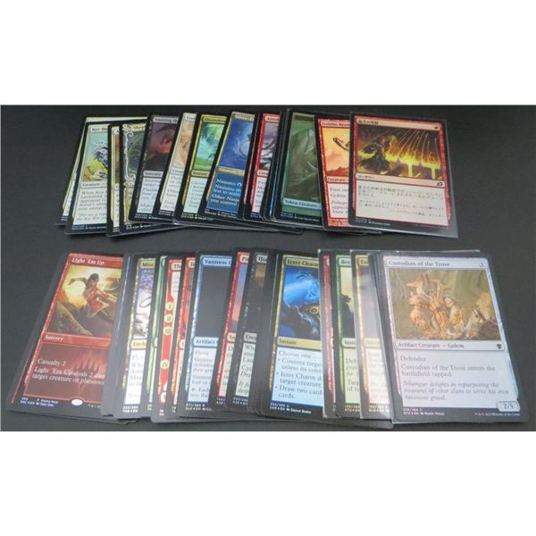 50 Foil MTG Cards includes Commons to Rares Various Sets & Colors