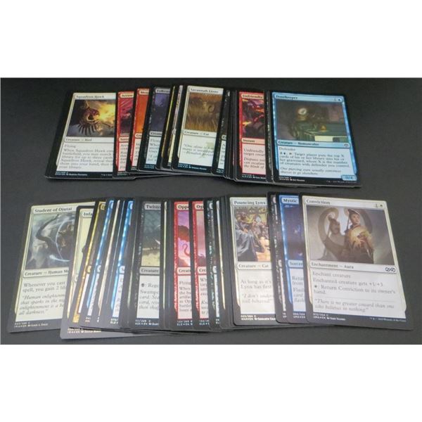 50 Foil MTG Cards includes Commons to Rares Various Sets & Colors