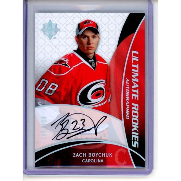 2008-09 Ultimate Collection #96 Zach Boychuk AU RC 285/399