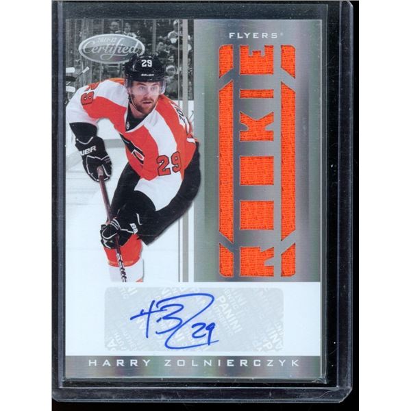 2012-13 Certified Signatures #33 Harry Zolnierczyk