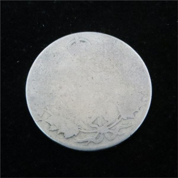 Canadian Silver 50 Cent Coin Date Unknown