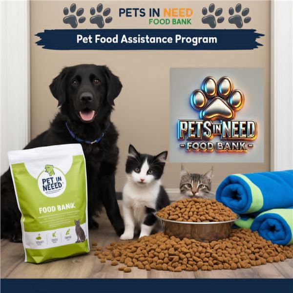 Support Pets in Need! Bid on this lot and receive a charitable donation receipt for the full amount