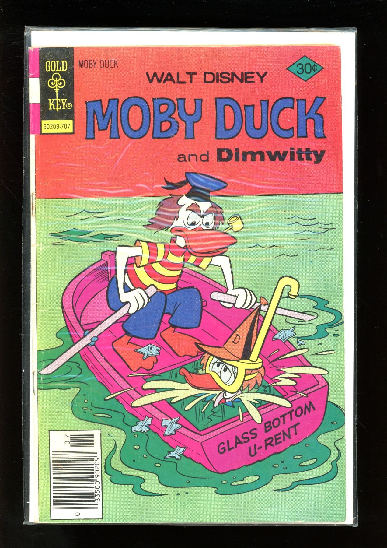 Gold Key Walt Disney Moby Duck and Dimwitty #28