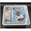 Image 1 : Ken Griffey Jr Lunch Box Tin With Zippo Hand Warmer, Budweiser Bottle Cap Remover, Cigarette Case