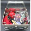 Image 2 : Ken Griffey Jr Lunch Box Tin With Zippo Hand Warmer, Budweiser Bottle Cap Remover, Cigarette Case