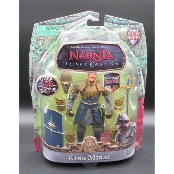 Walt Disney Narnia King Miraz Action Figure Over 20 Points Of Articulation