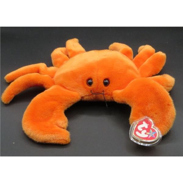 1999 Ty Beanie Buddy Digger The Crab