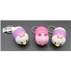 Image 1 : 3 Disney Tsum Tsum Keychains Piglet & Daisy Duck