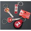 Image 1 : 4 Canada Keychains