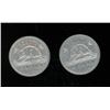 Image 1 : 2x Canadian Nickels 1940