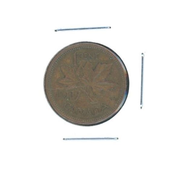 1937 Canadian Penny One Cent Coin