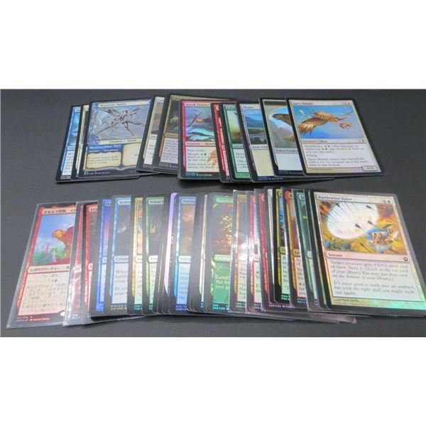 50 Foil MTG Cards includes Commons to Rares Various Sets & Colors