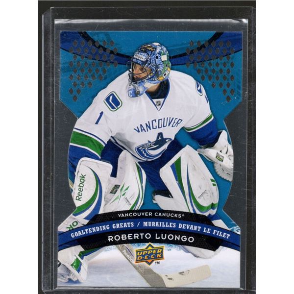 2009-10 McDonald's Upper Deck Goaltending Greats #GG2 Roberto Luongo