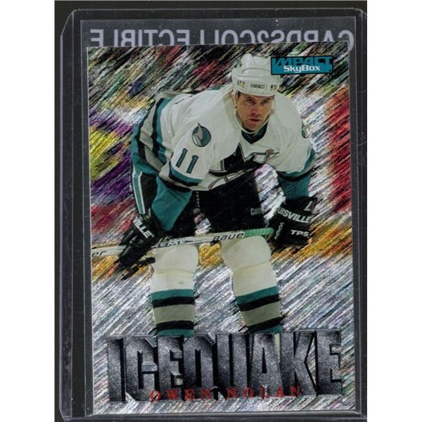 1995-96 SkyBox Impact Ice Quake #11 Owen Nolan