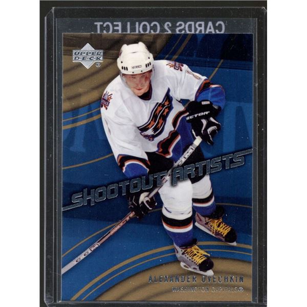 2006-07 Upper Deck Shootout Artists #SA4 Alexander Ovechkin