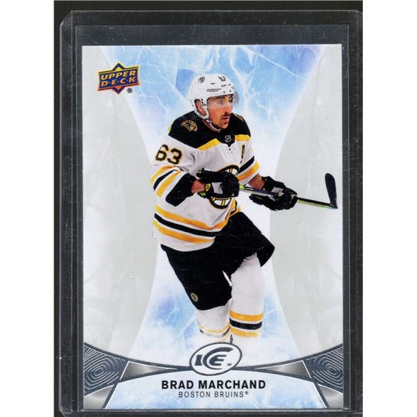 2020-21 Upper Deck Ice #48 Brad Marchand