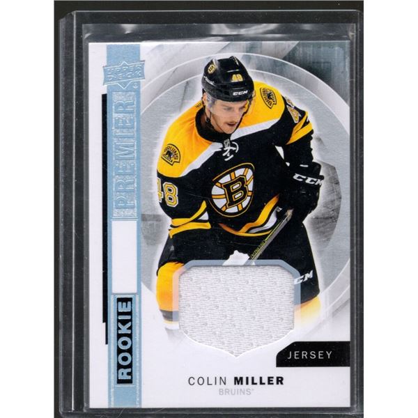 2015-16 Upper Deck Premier Rookies Jerseys #R7 Colin Miller