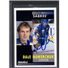 Image 1 : Dale Hawerchuk Signed Buffalo Sabres Card