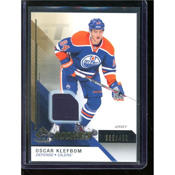 2014-15 SP Game Used Gold Jerseys #105 Oscar Klefbom 333/499