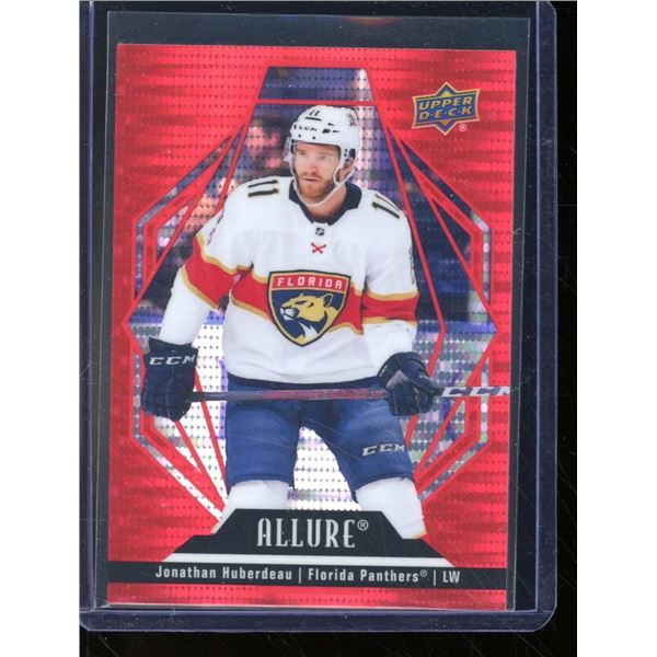 2022-23 Upper Deck Allure Red Rainbow #6 Jonathan Huberdeau