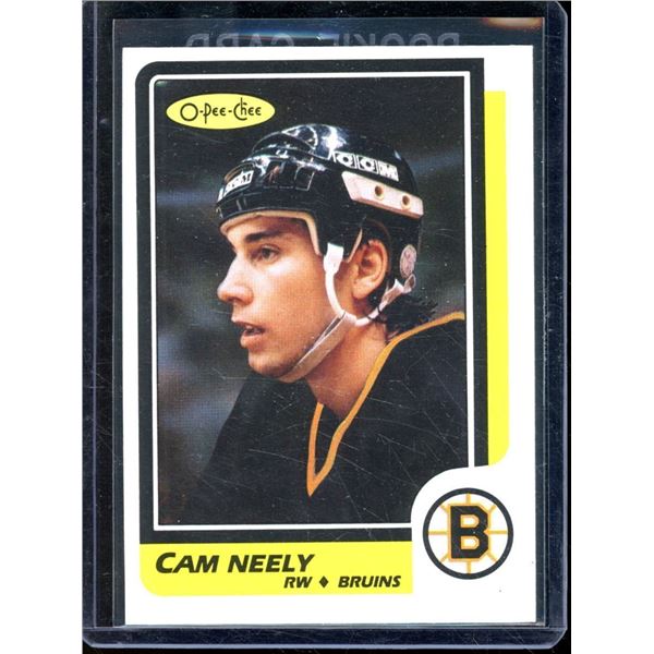 1986-87 O-Pee-Chee #250 Cam Neely