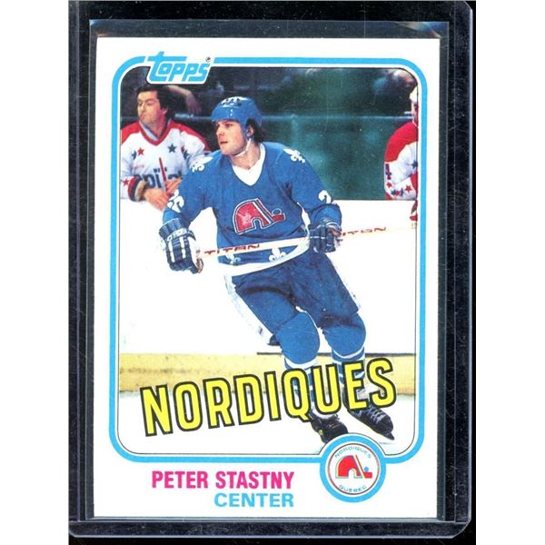 1981-82 Topps #39 Peter Stastny RC