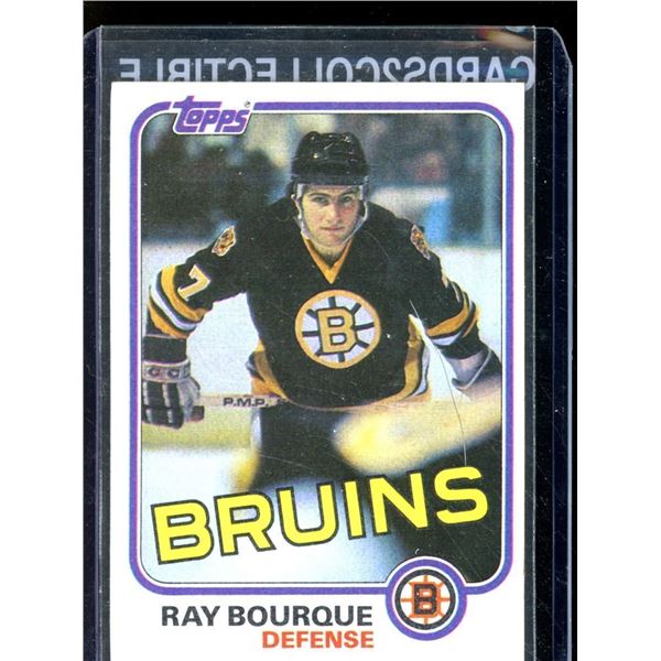 1981-82 Topps #5 Ray Bourque