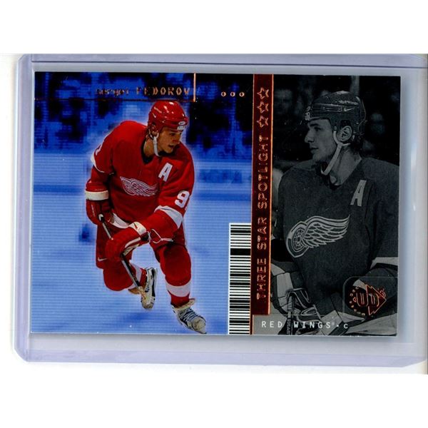 1998-99 UD3 #162 Sergei Fedorov Three Star Spotlight