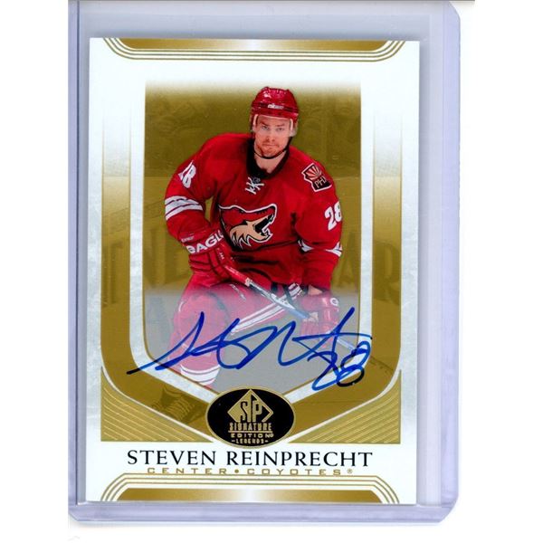 2020-21 SP Signature Legends Gold Spectrum #86 Steven Reinprecht Autograph