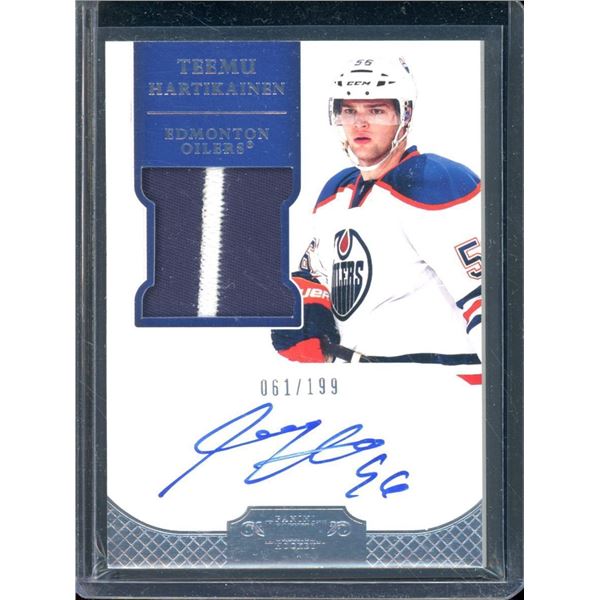 2011-12 Dominion #147 Teemu Hartikainen JSY AU 61/199 RC