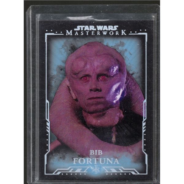 2015 Topps Star Wars Masterwork #43 Bib Fortuna