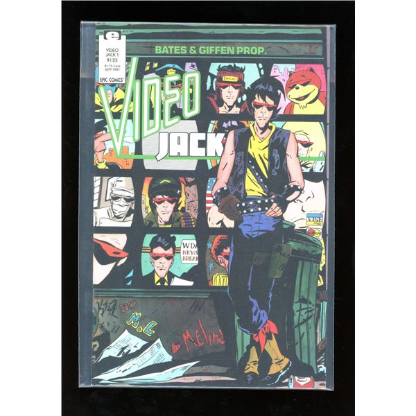 Epic Comics Video Jack #1