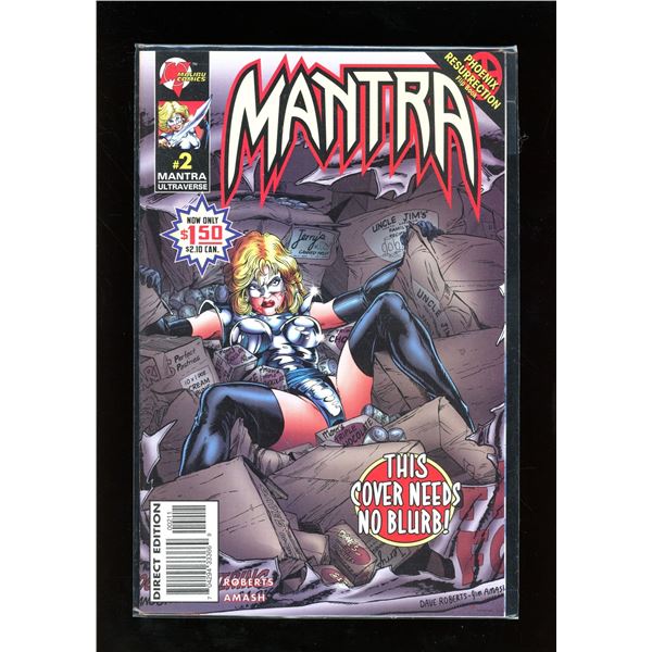 Malibu Comics Mantra #2