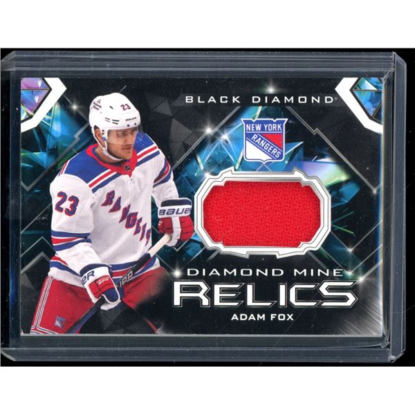 2023-24 Black Diamond Diamond Mine Relics #DMRAF Adam Fox