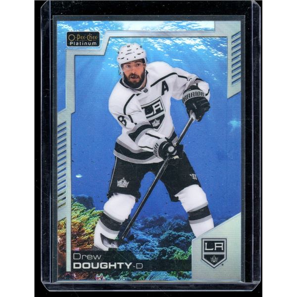 2020-21 O-Pee-Chee Platinum Aquamarine #127 Drew Doughty 199/499