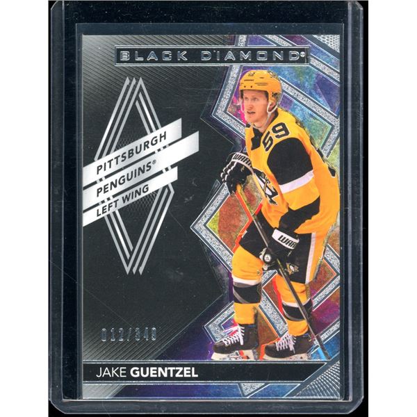 2020-21 Black Diamond #BDBGU Jake Guentzel 12/349