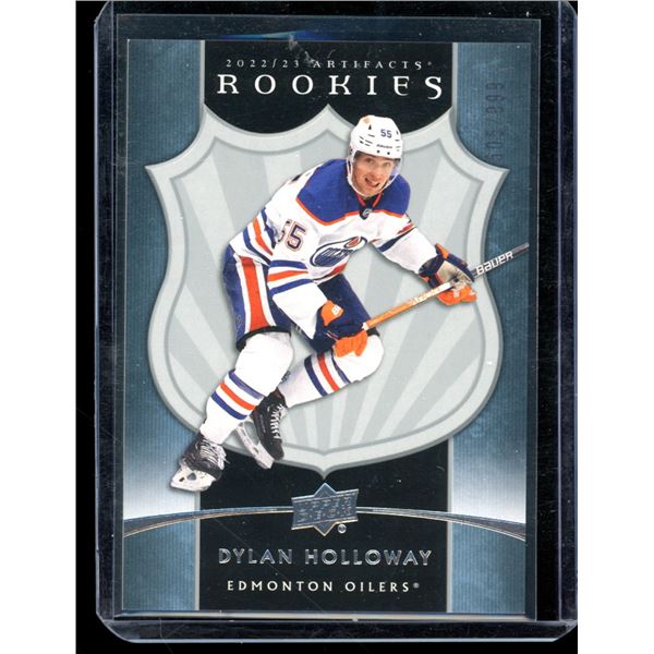 2022-23 Artifacts Retro Rookie Dylan Holloway 505/999