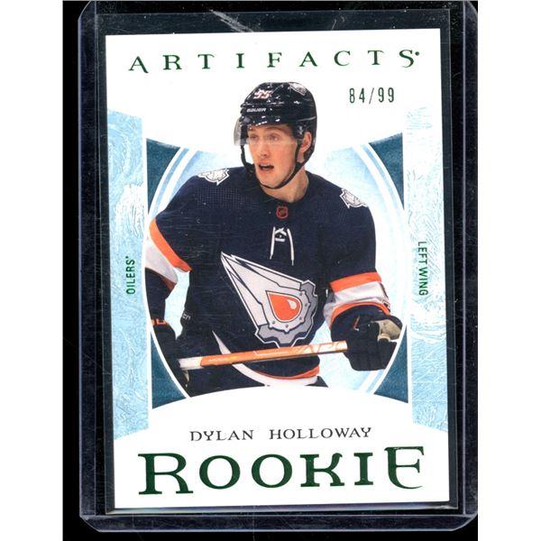 2022-23 Artifacts Emerald Rookie Dylan Holloway 84/99