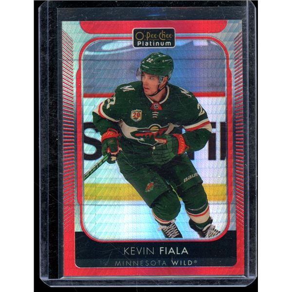 2021-22 O-Pee-Chee Platinum Red Prism #107 Kevin Fiala 131/199
