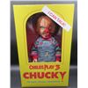 Image 1 : New Child's Play 3 Talking Pizza Face Chucky Doll 15 Inches Tall
