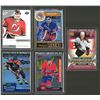 Image 1 : 5 Hockey Card Rookie & Inserts Lot Mike Richter, Martin Brodeur, Artturi Lehkonen & More