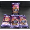 Image 1 : 4 Sealed Packs Of Magic The Gathering Throne Of Eldraine 15 Cards Per Pack