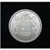 Image 1 : 1957 Canadian Silver 50 Cent Coin