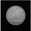 Image 1 : 1957 Canadian Silver 10 Cent Coin