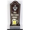 Image 1 : IT'S 5 O'CLOCK SOMEWHERE! WALL MOUNT BOTTLE