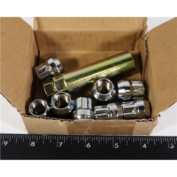 14X1.5 H/T LOCKING LUGNUTS WITH KEY